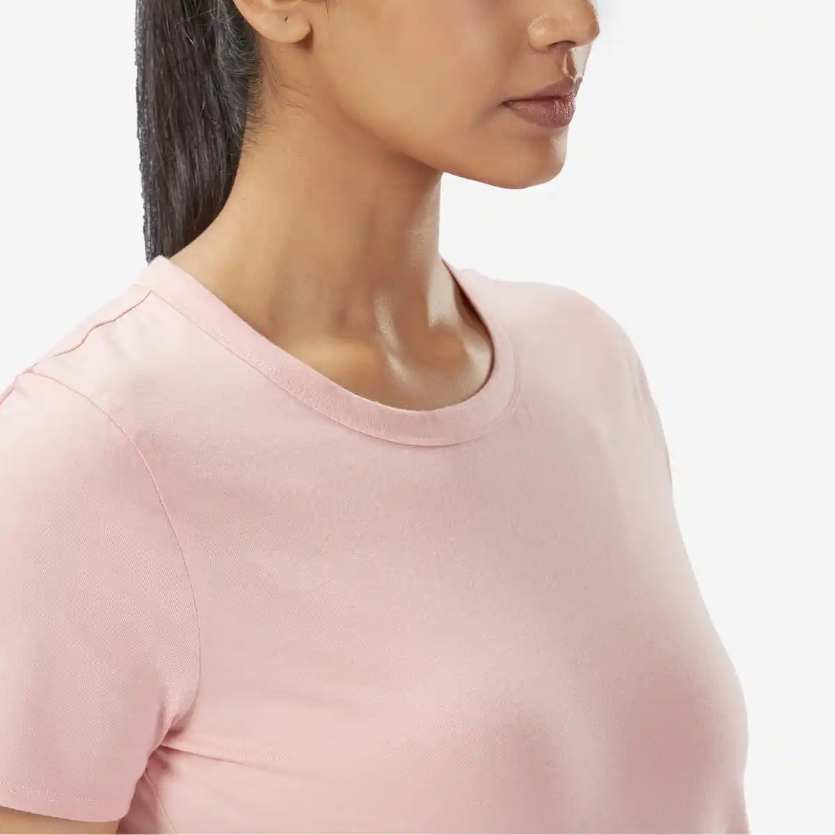 Domyos Women's Cotton Activewear T-shirt - Image 4