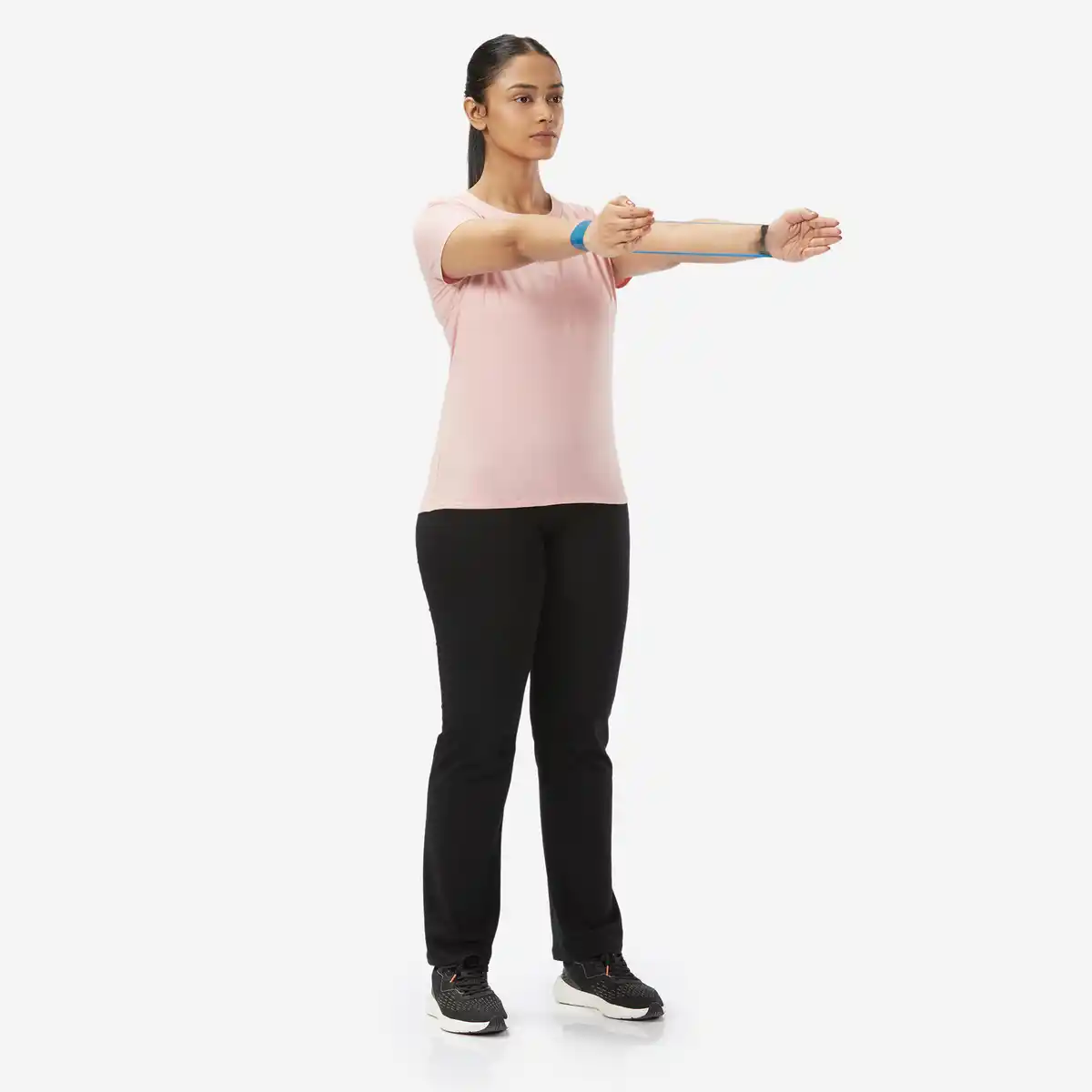 Domyos Women's Cotton Activewear T-shirt - Image 2
