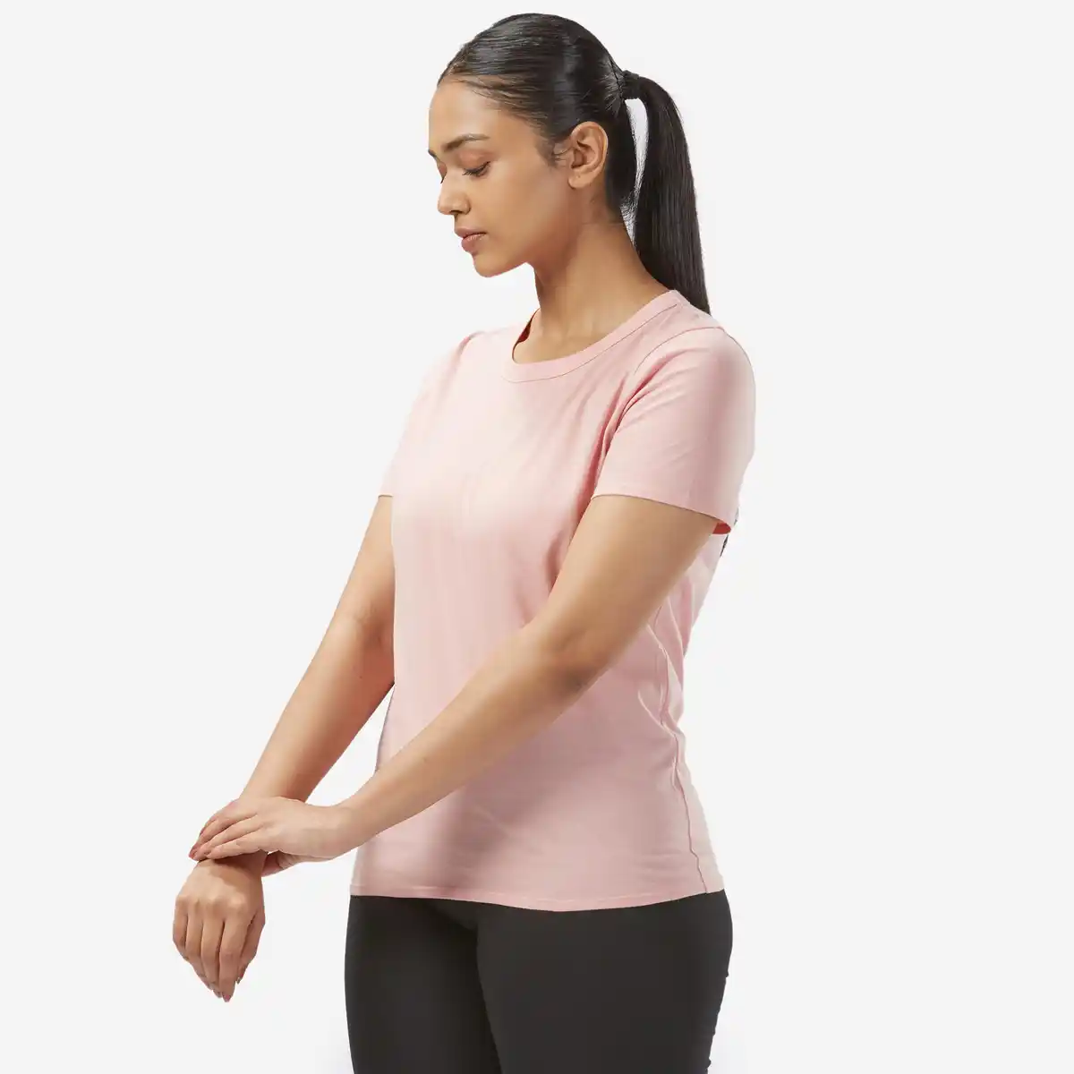 Domyos Women's Cotton Activewear T-shirt - Image 3
